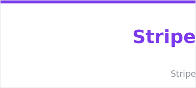 Stripe logo